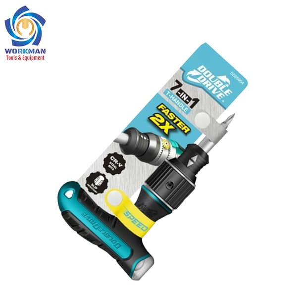 Bộ Tua Vít Đổi Đầu chữ T 7 Trong 1 | Doubledrive DD65904