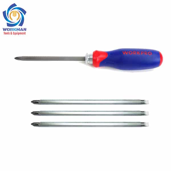 Bộ Tua Vít Đổi Đầu Nhanh Chóng 6 Trong 1 | WORKPRO W000828 Bộ Tua Vít Đổi Đầu Nhanh Chóng 6 Trong 1 | WORKPRO W000828