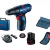 Máy khoan vặn vít pin Bosch GSR 120-LI GEN II (kèm bộ phụ kiện)