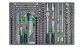 Tủ dụng cụ 7 ngăn 282 chi tiết TOPTUL GE-28210