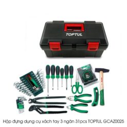 Hộp đựng dụng cụ 3 ngăn 31pcs Toptul GCAZ0025