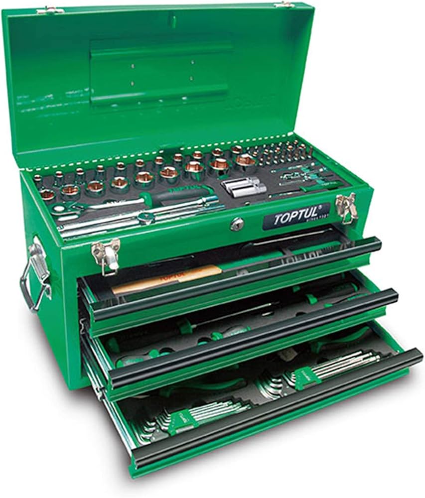 Tủ dụng cụ 4 ngăn 99 chi tiết Toptul GCAZ0038 Tủ dụng cụ 4 ngăn 99 chi tiết Toptul GCAZ0038