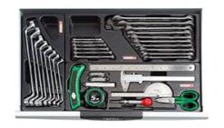 Tủ dụng cụ 3 ngăn Toptul 157 chi tiết GCAZ0037
