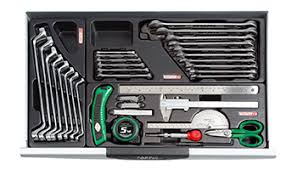 Tủ dụng cụ 3 ngăn Toptul 157 chi tiết GCAZ0037
