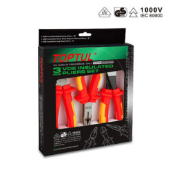 Bộ kìm 3 món cách điện GAAE0301 Toptul