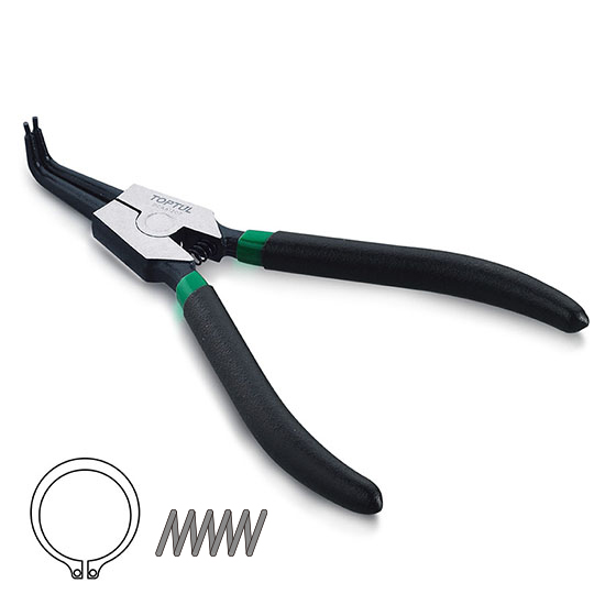 Kìm mở phe ngoài mũi cong 5inch Toptul DCAA1205