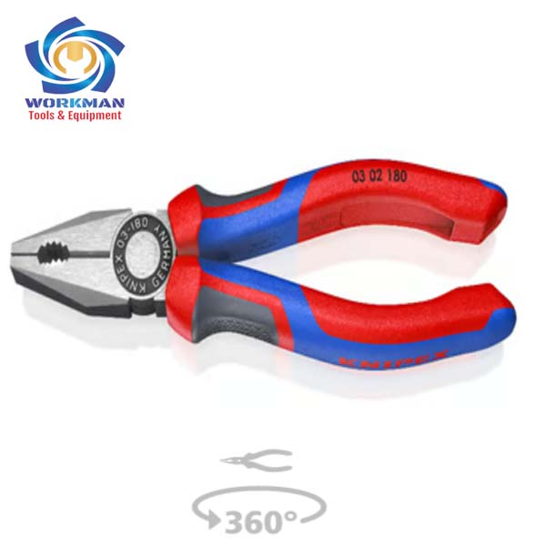 Kìm cắt tổng hợp 200mm Knipex 03 02 200