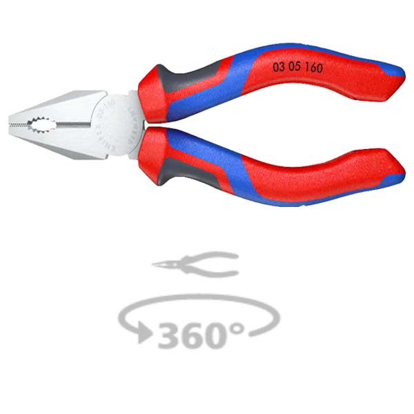 Kìm cắt tổng hợp 160mm Knipex 03 05 160