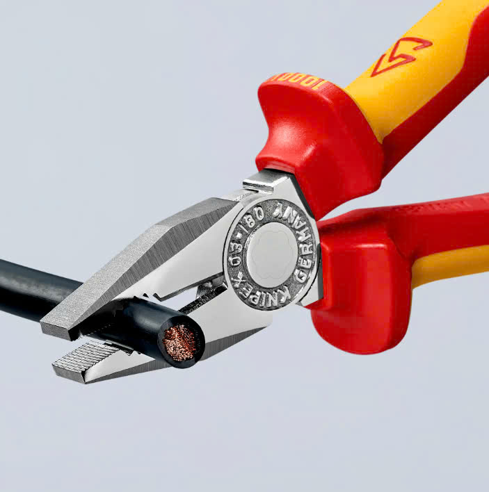 Kìm tổng hợp cách điện 200mm Knipex 03 07 200