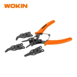 Kìm phe 4 trong 1 WOKIN 105006 chính hãng, kèm 3 đầu thay thế 45°, 90°, 180°