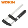Kìm chữ F nhập khẩu chính hãng Workman, thân kẹp mạ nickel, ty ren mạ kẽm, độ bền cao, dùng cho mộc và cơ khí.